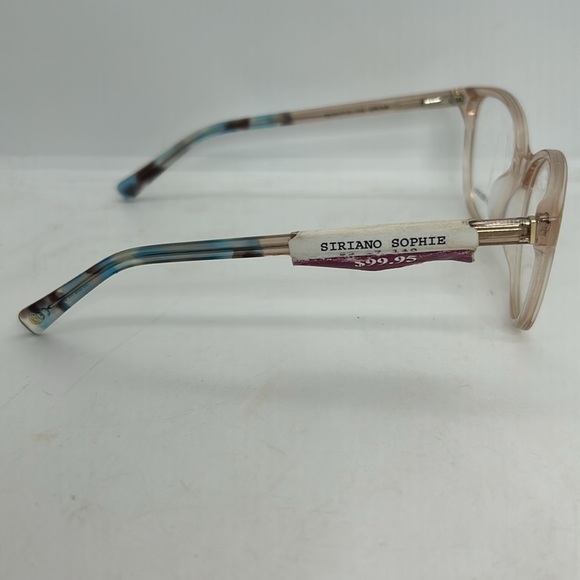 Christian Siriano Sophie Eyeglasses Frames 53-17-140 Demo Lenses Cracked NWOT - Picture 7 of 7